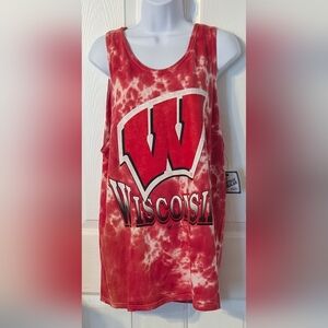 Vintage Tubular Wisconsin sleeveless tank Sz: L NWT